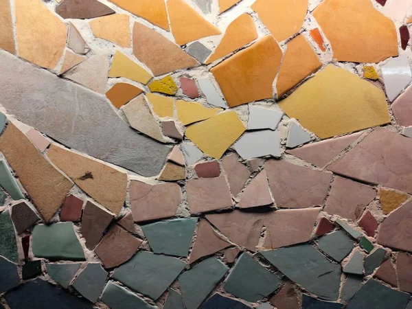 Ceramic Tile Wall Detail Mosaic — Stock Photo, Image