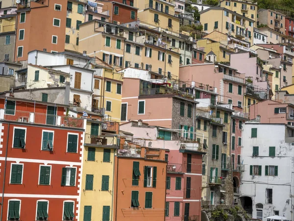 Riomaggiore Cinque Terre Pittoresque Village Ligurie Italie — Photo