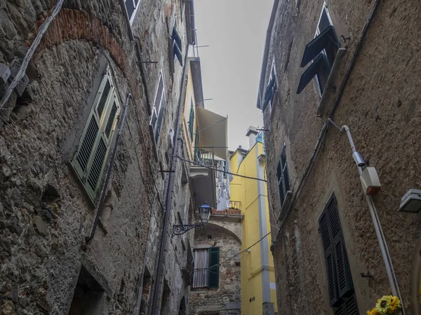 Manarola Cinque Terre Pictoresque Dorp Liguria Italië — Stockfoto