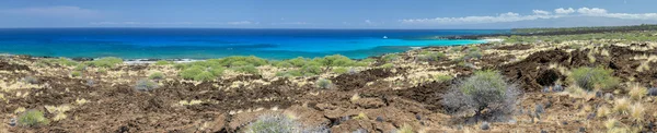 Big island hawaii lava and sea — Stock Photo, Image