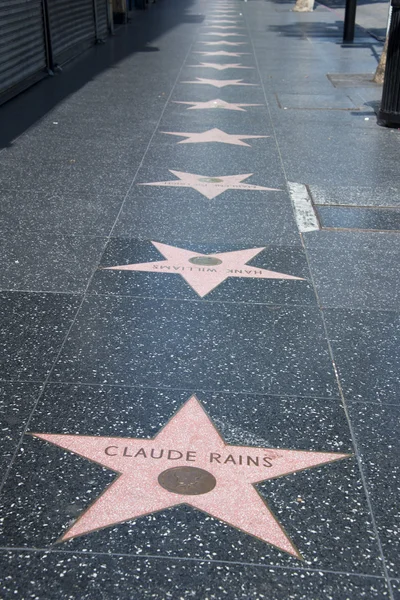 Walk of Fame in Hollywood — Stockfoto