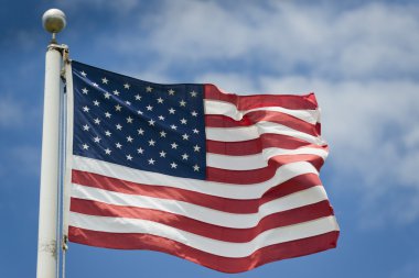 ABD Amerikan bayrağı yıldızlar ve çizgiler detay