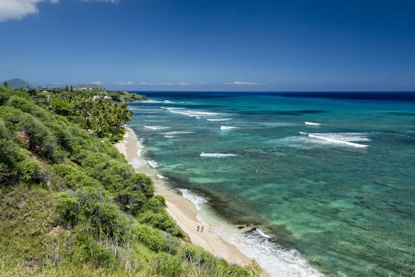 Hawaï oahu hanauma bay weergeven — Stockfoto