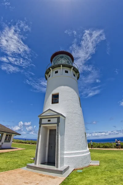 Faro kauai punto kilauea — Foto de Stock