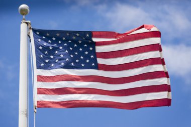 ABD Amerikan bayrağı yıldızlar ve çizgiler detay