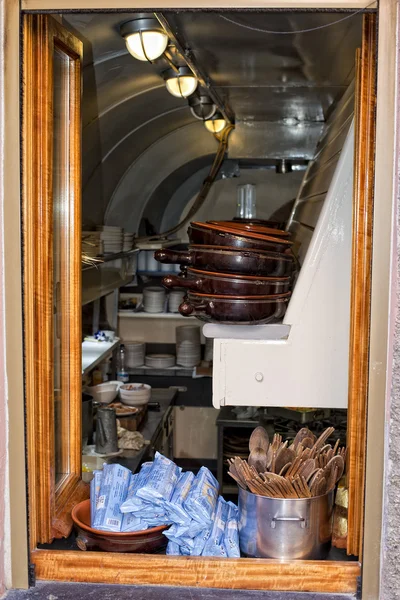 Restaurante Cinque Terre — Fotografia de Stock