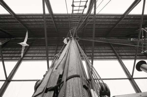 Fram polar expedition Ship detail — Stock Photo, Image