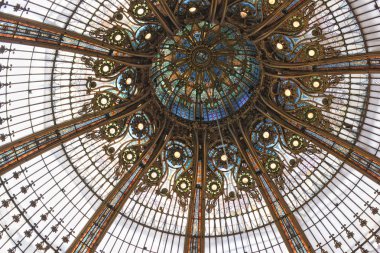 Paris Liberty style dome building ceiling clipart