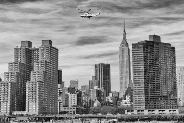 Nueva York Vista de Manhattan desde East River —  Fotos de Stock