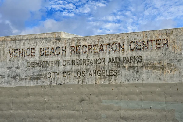 Los angeles venice praia centro de recreação — Fotografia de Stock