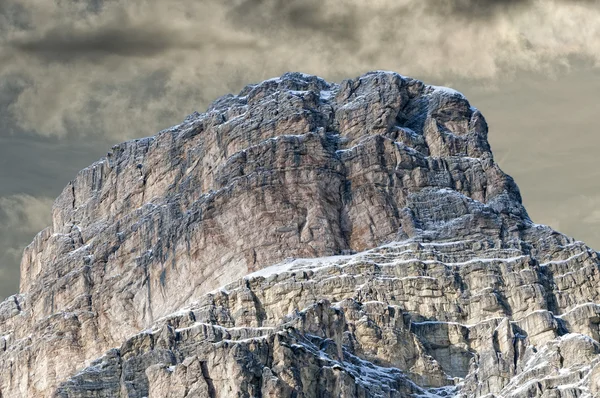 Dolomiten sassongher mountain — Stockfoto
