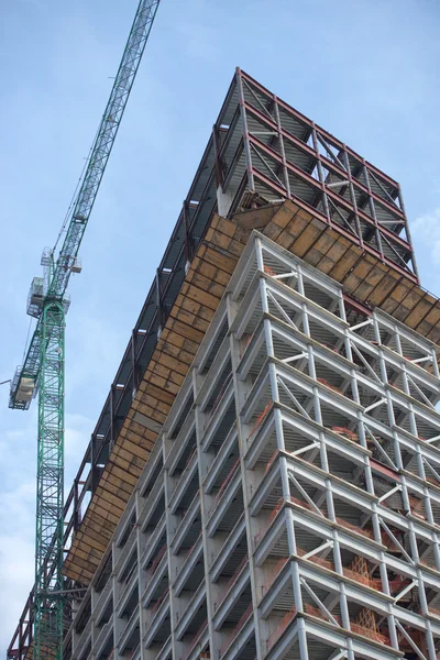 Edificio en construcción en Ciudad de México — Foto de Stock