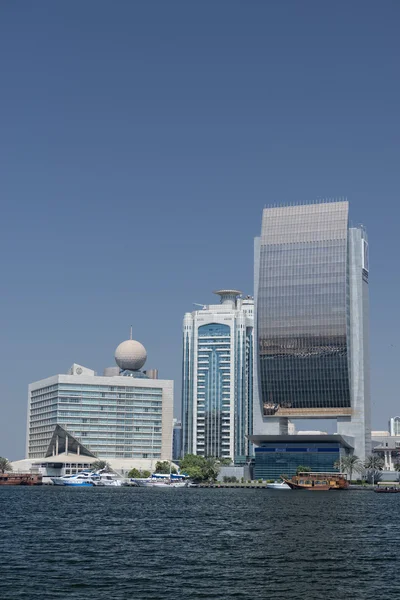 Hafen Dubai Skyline Stadtbild — Stockfoto