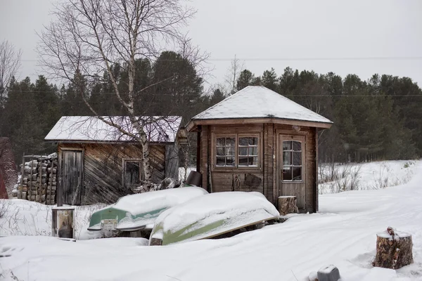 Laponia en invierno — Foto de Stock