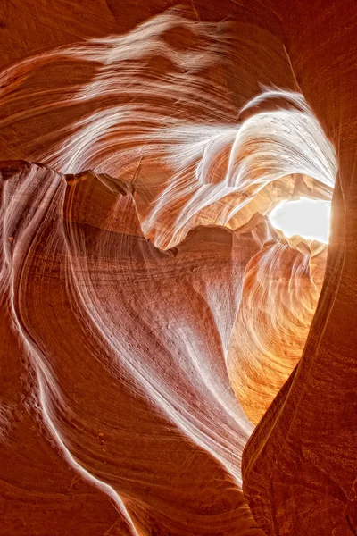 Каньйон Антилопи подання формі серця — стокове фото