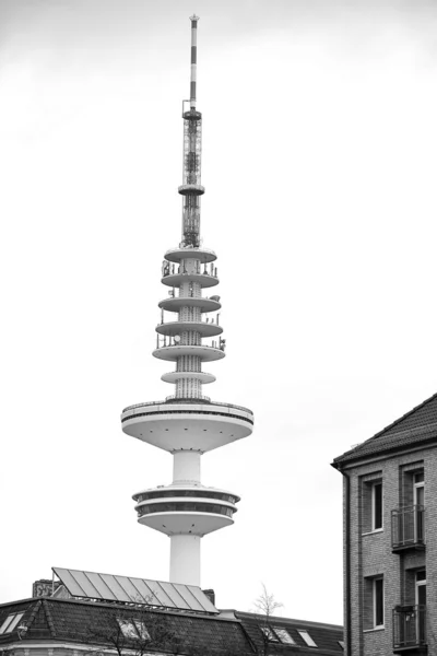 Hamburg kommunikation tower — Stockfoto