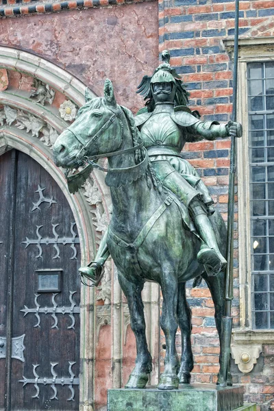 Bremer Rathaus-Statue — Stockfoto