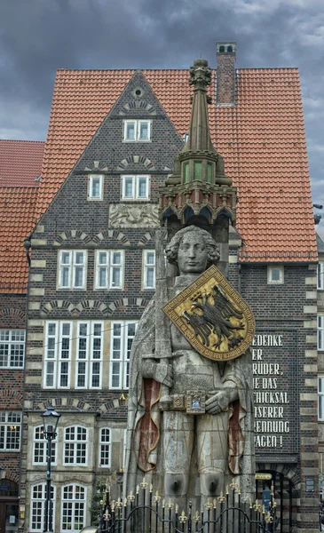 Estatua de roland bremen — Foto de Stock