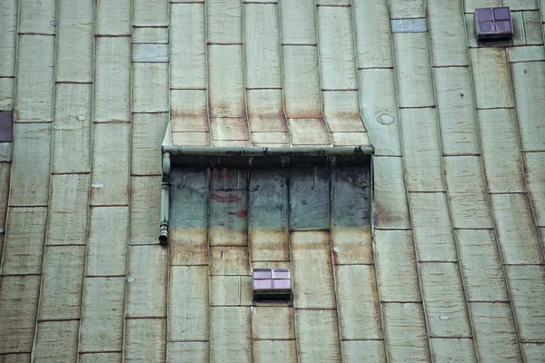 Copper roof detail — Stock Photo, Image