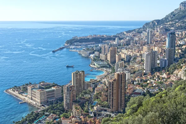 Panorama de Mónaco Montecarlo —  Fotos de Stock