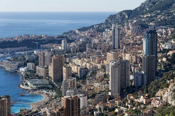 Panorama de Mónaco Montecarlo —  Fotos de Stock