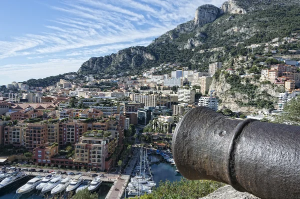 Panorama de Mônaco Montecarlo — Fotografia de Stock