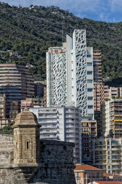 Panorama de Mônaco Montecarlo — Fotografia de Stock