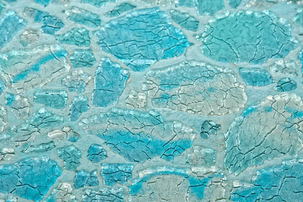 淡いブルーのガラス固化体のタイル — ストック写真