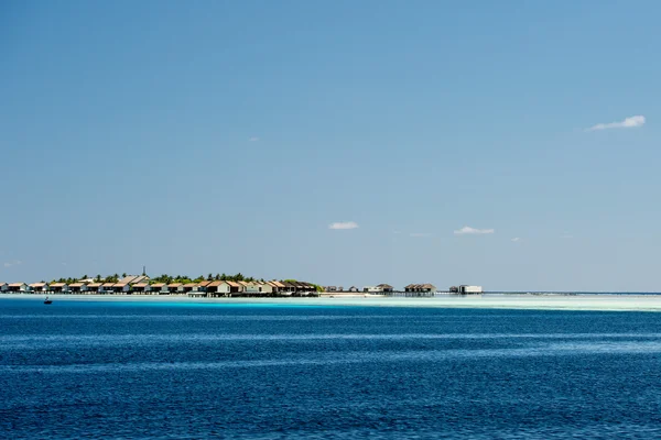 Maldives tropical paradise landscape sandy beach — Stock Photo, Image