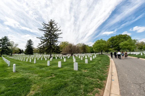 Arlington kyrkogården kyrkogårdアーリントンの墓地の墓地 — ストック写真