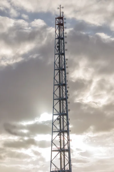 Hamburg mededeling toren — Stockfoto