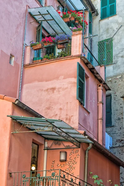 Monterosso cinque terre gamla hus — Stockfoto