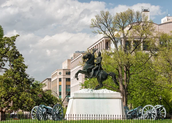 Algemene jackson standbeeld in washington — Stockfoto