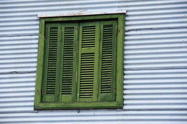 La boca painted house in Buenos Aires — стоковое фото