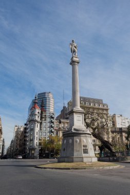 buenos aires Lavalle Mermer heykel