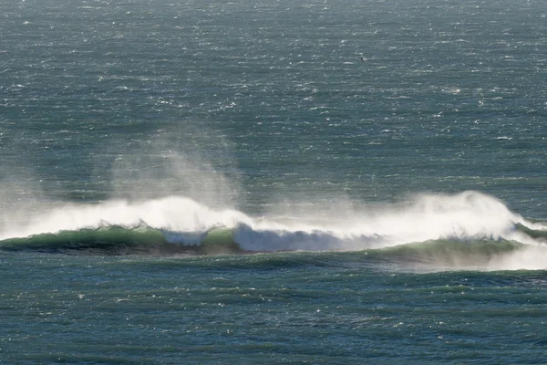 Atlantische oceaan golven in Patagonië — Stockfoto