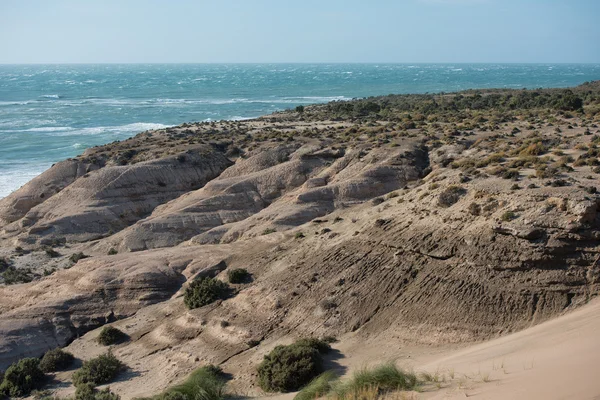 Atlantische Meereswellen in Patagonien — Stockfoto