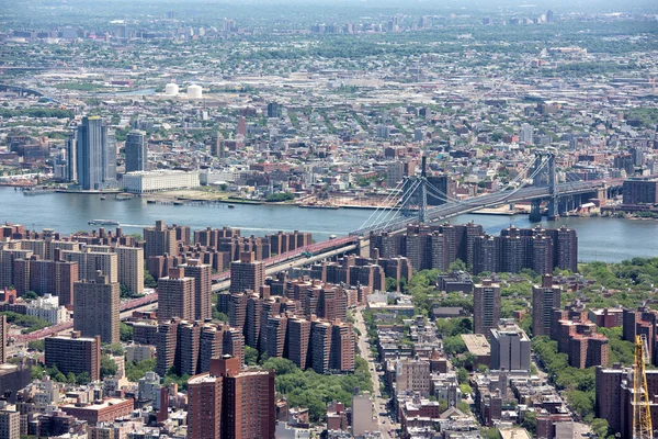 NUEVA YORK - EE.UU. - 13 DE JUNIO DE 2015 vista aérea desde la torre de la libertad —  Fotos de Stock