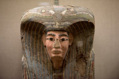 Mısır lahit detay yakın çekim