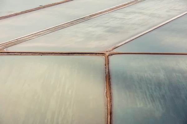 Saline aerial view in shark bay Australia — Stock Photo, Image