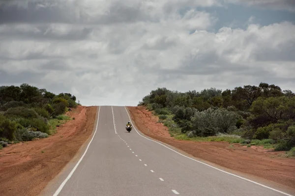 West Australia Desert endless road — Stock Photo, Image