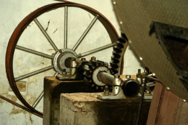 Kadeh kaldırma makinesi. Kolombiya Arabika 'daki tarla plantasyonu kapatıldı.