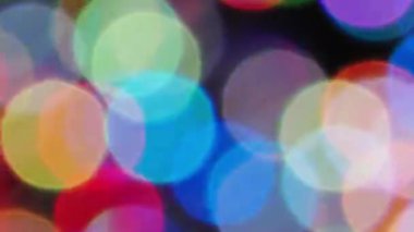 Noel ağacı ışıkları yanıp sönüyor