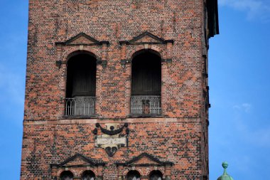 Ünlü Nikolaj Kunsthal Kulesi Kopenhag, Danimarka