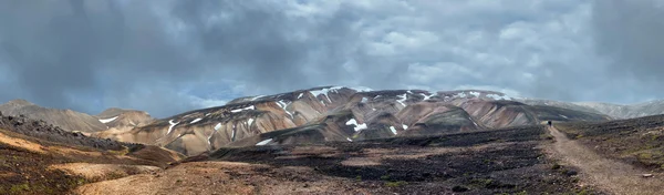 Islanda landmannalaugar regione paesaggio — Foto Stock