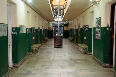 USHUAIA, ARGENTINA - 10 HAZİRAN 2026 Presidio Tarihi Hapishanesi artık bir müze