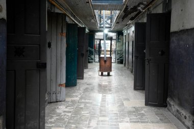 USHUAIA, ARGENTINA - 10 HAZİRAN 2026 Presidio Tarihi Hapishanesi artık bir müze