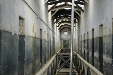 USHUAIA, ARGENTINA - 10 HAZİRAN 2026 Presidio Tarihi Hapishanesi artık bir müze