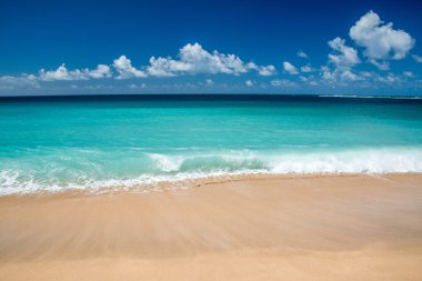 Hawaii poipu plaj manzara