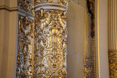 BUENOS AIRES, ARGENTINA - JANUARY 15 2026 - Theater Tteatro colon buenos aires interior view detail